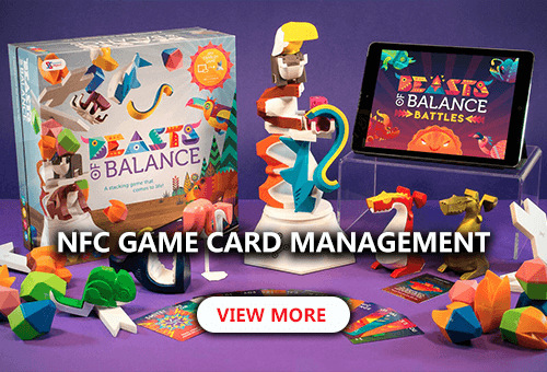 Beasts of Balance 프로젝트용 NFC 게임 카드
