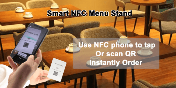 아크릴 NFC 메뉴 스탠드 란?