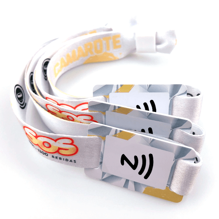 13.56MHz RFID Woven Bracelet